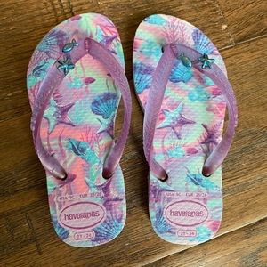 Havaianas size 9 toddler flip flops
